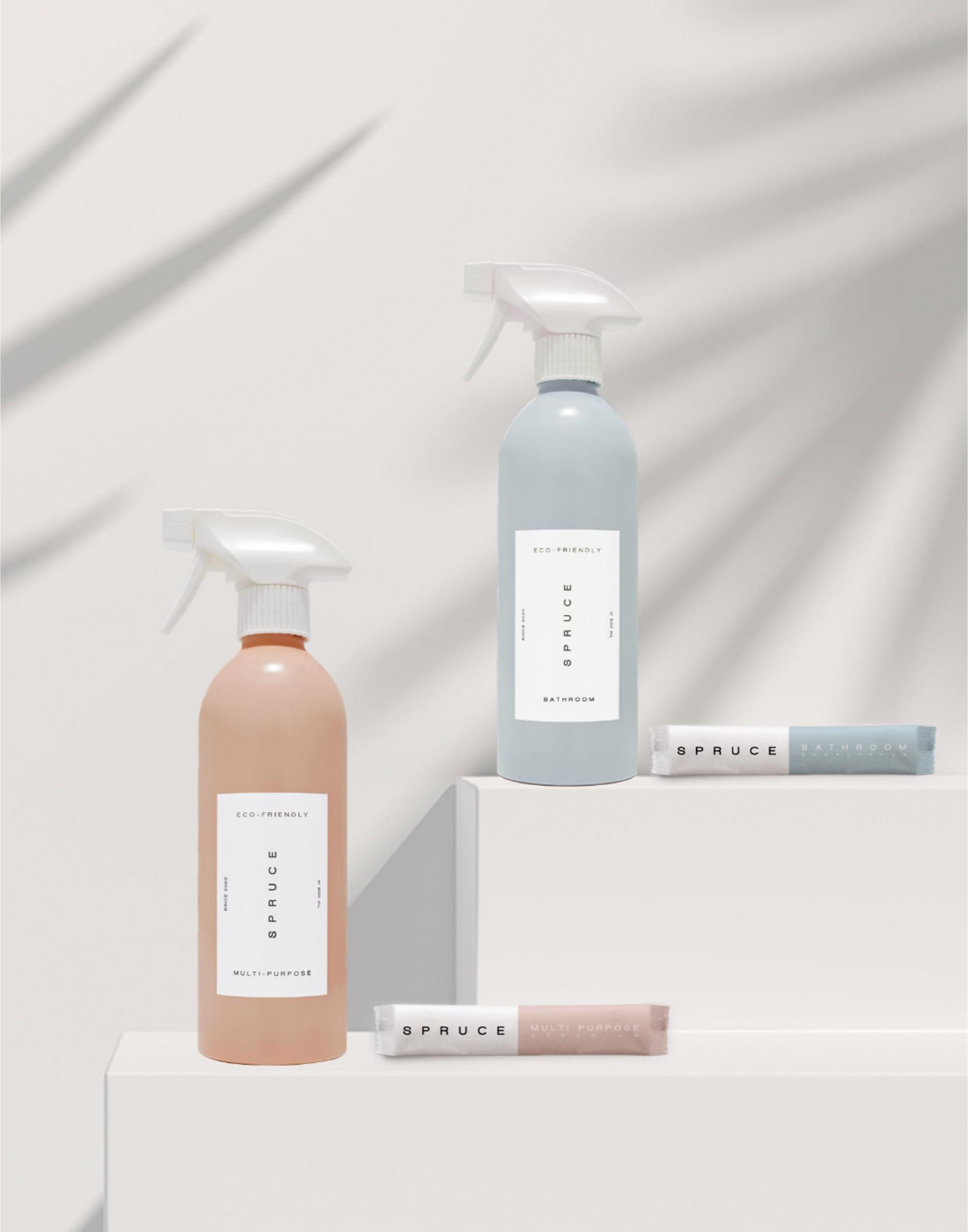 Spruce refillable organic cleaner
